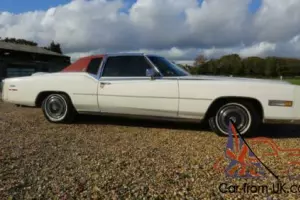 1977 Cadillac Eldorado COUPE , T TOP AUTOMATIC RARE EXAMPLE . PX TO CLEAR  Coupe Photo
