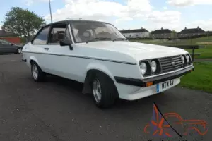  1980 V Reg Ford Escort RS 200 2.0 