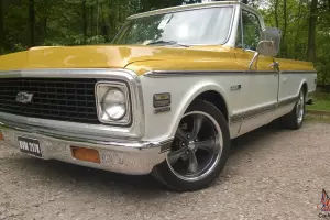 1972 chevy c10 fleetside pickup gmc no swap px