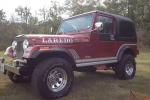 1986 Jeep CJ7 Laredo Sport Utility 2-Door 4.2L FRAME OFF RESTORATION LIKE NEW CJ