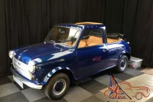 MINI CONVERTIBLE STUNNING BLUE 1978 NUT AND BOLT RESTORATION CLASSIC