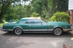 Lincoln is Emerald Green, Emerald Green velour interior, Excellent cond.