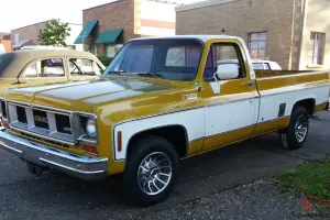 1973 GMC Sierra Grande Camper Special 2wd 3/4 Ton Original Paint Reliable Driver