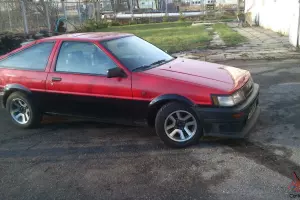 TOYOTA COROLLA GT AE86 TRUENO LEVIN LHD left hand drive drift