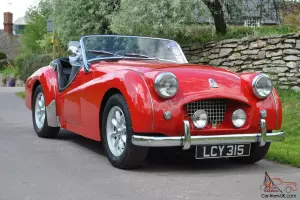  1954 TRIUMPH TR2 CHASSIS UP REBUILD UK CAR PRE TR3 TR4 TR5 TR6 