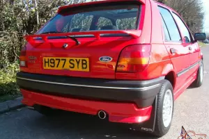  1990 FORD FIESTA...TIME WARP CONDITION... check out the mileage 