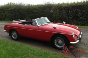 Classic MGB Roadster 1967 Chrome bumpers, Tax and MOT Exempt.