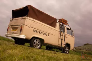 VW 1979 T2 Crew Cab Camper Van Double Cab Pick Up