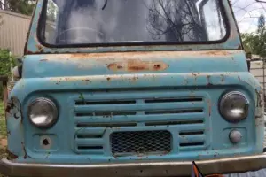 Morris J2 Van Vintage Ratrod Patina