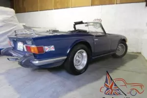 Triumph TR6 LHD Dry State Import - Runs and drives - Free UK Delivery