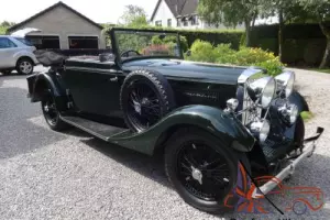 1934 Talbot 65/75 Drophead Foursome Coupe Manual