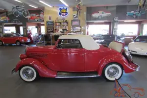 1935 Ford Steel Roadster Vintage Show Car, Hot Rod Magazine featured May 1960