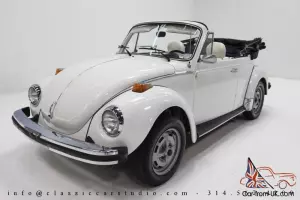 1979 Volkswagen Super Beetle Convertible - Unmolested w/ Just 37k Miles!