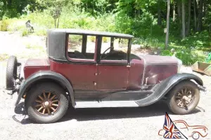 1927 FRANKLIN 11B VICTORIA COUPE EXC UNRESTORED SURVIVOR 3 GENERATIONS SINCE NEW