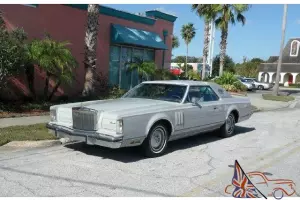 1978 LINCOLN MARK V, 460 V8  ENGINE, AUTOMATIC, A/C, SPECIAL ORDER CAR, ORIGINAL