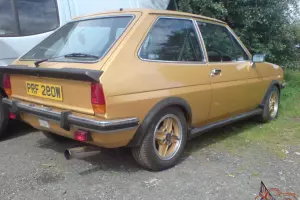  Mk1 Ford Fiesta Ghia XR2 Supersport 1700cc Burton Engine 5 Speed Show Car Resto 