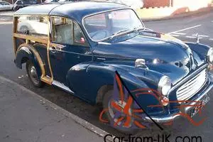  1969 Morris Minor Traveller - Trafalgar Blue 12 months MOT 