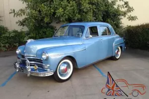 1949 Plymouth Deluxe 4 Door Sedan