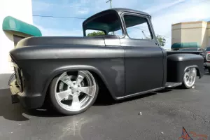 Chevrolet Pro Touring Resto Mod Bagged Air Ride Custom 1956 Chevy Pickup Muscle