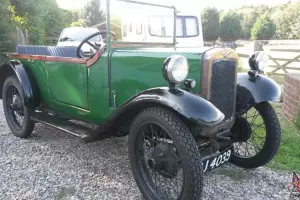 Austin 7 - Special (British Racing Green) 1937 Ruby Chassis