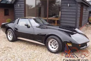 1981 Corvette C3 T Bar 2 Door Coupe Black Automatic Brand New Interior Refurb