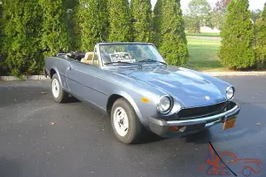 1981 FIAT SPYDER 2000 PININFARINA ALL ORIGINAL !