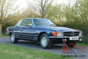 Mercedes-Benz 380 SLC | Blue Leather | Over £8000 recent Spend | 12 Mth Warranty