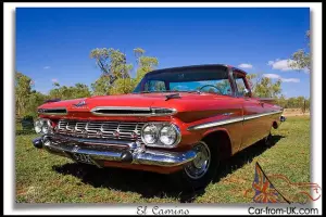  1959 Chev Elcamino 348 RED UTE 