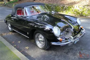1960 Porsche 356B Cabriolet w/Hardtop. Restored. SEE IT RUN! Gorgeous!