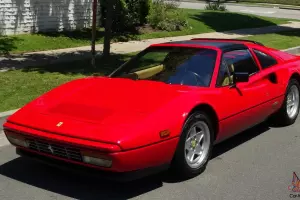 FERRARI 328 GTSi Red Tan in Spectacular Show Condition Serviced New Clutch BEST