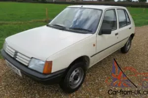 1986 Peugeot 205 1.1 GL 5 DOOR HATCHBACK Petrol Manual