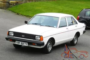 TIME WARP 1982 DATSUN SUNNY 1500 AUTO WHITE ONLY 10K MILES 1 OWNER MINT NO RESVE