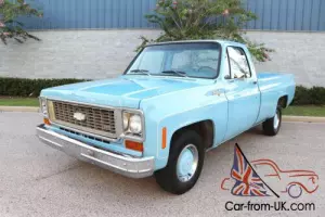 1974 Chevrolet C-10 Custom Deluxe 350 Pickup Truck V8 | 100+ HD Pics