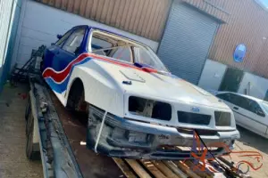 Thunder saloon ex race car shell - Kev lar bodied -lightweight panels