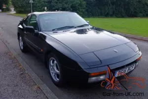 Porsche 944 Turbo 1987 Black with black leather great condition