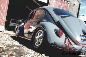 VW Volkswagen Beetle Big Engine! 1971 Bug