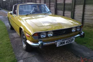 1975 TRIUMPH STAG AUTO - FULL FRONT TO BACK BODY RESTORATION - ABSOLUTE GIVEAWAY