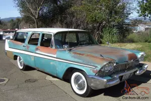 1958 Plymouth Sport Suburban Station Wagon Belvedere