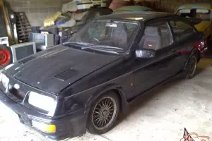  FORD SIERRA RS COSWORTH BLACK BARN FIND PROJECT 3 DOOR ,MAKE MOTORSPORT 