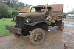 CHEVROLET G506 CARGO TRUCK WITH WINCH BARN FIND FOR FULL RESTORATION