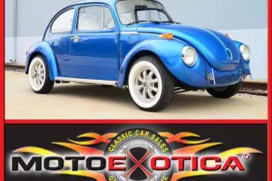 1973 VOLKSWAGEN BEETLE - BEAUTIFUL AMAZING CANDY BLUE METALLIC PAINT!!!