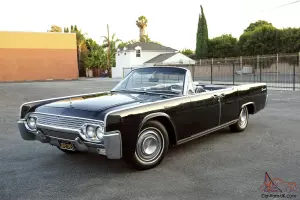 1961 Lincoln Continental Convertible Fully Restored Suicide Doors Watch Video