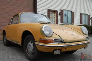 1965 Porsche 911 Coupe Originally factory black