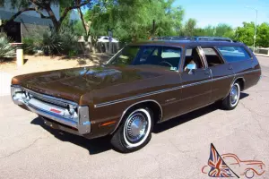 1971 Plymouth Fury Custom Suburban wagon - All Original -Only 14K Original Miles