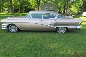 1958 BUICK ROADMASTER 75 RUNS GREAT # MATCH RUST FREE ALL OPTIONS SEE VIDEOS