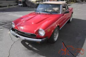 1980 Fiat 124 Spider