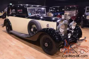 1938 Hooper 25/30 Sports Saloon with division. For Sale