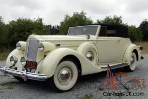 1937 Packard 1507 Victoria Convertible