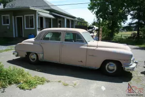 1952 Desoto 4 door with the Hemi engine, runs great and ready for restoration.