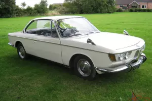  CLASSIC BMW 2000CS WHITE 1968 TAXED 